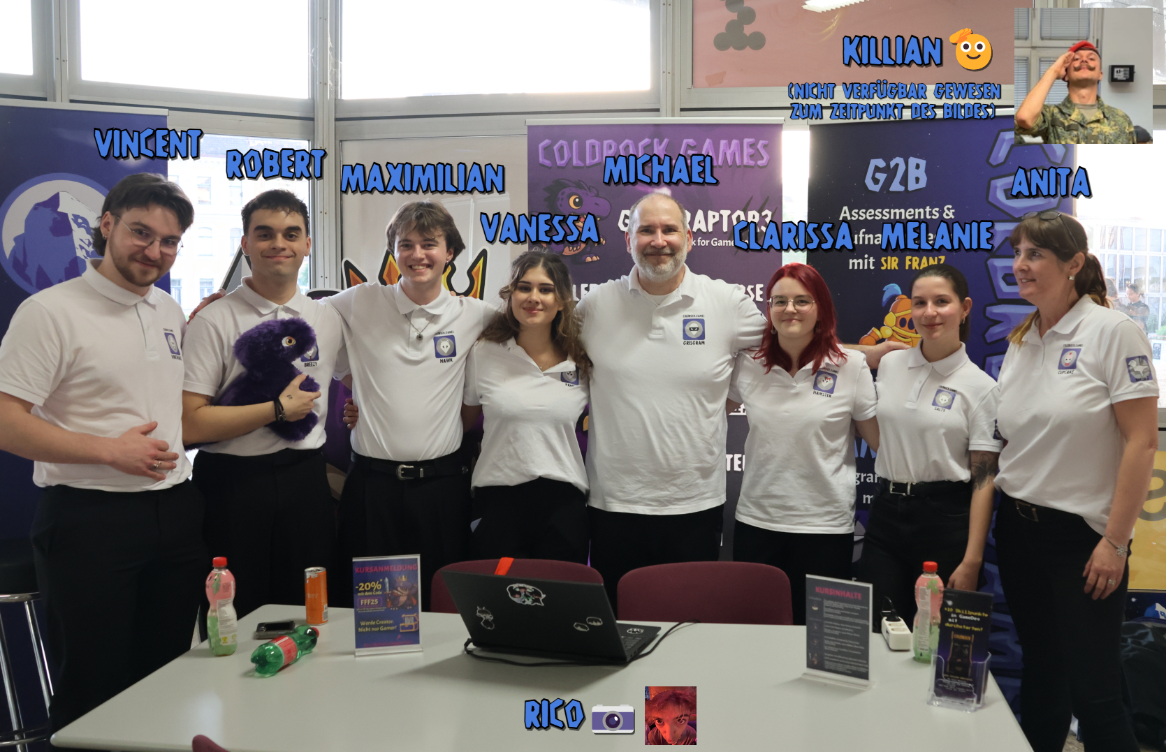 Das Coldrock Games Team